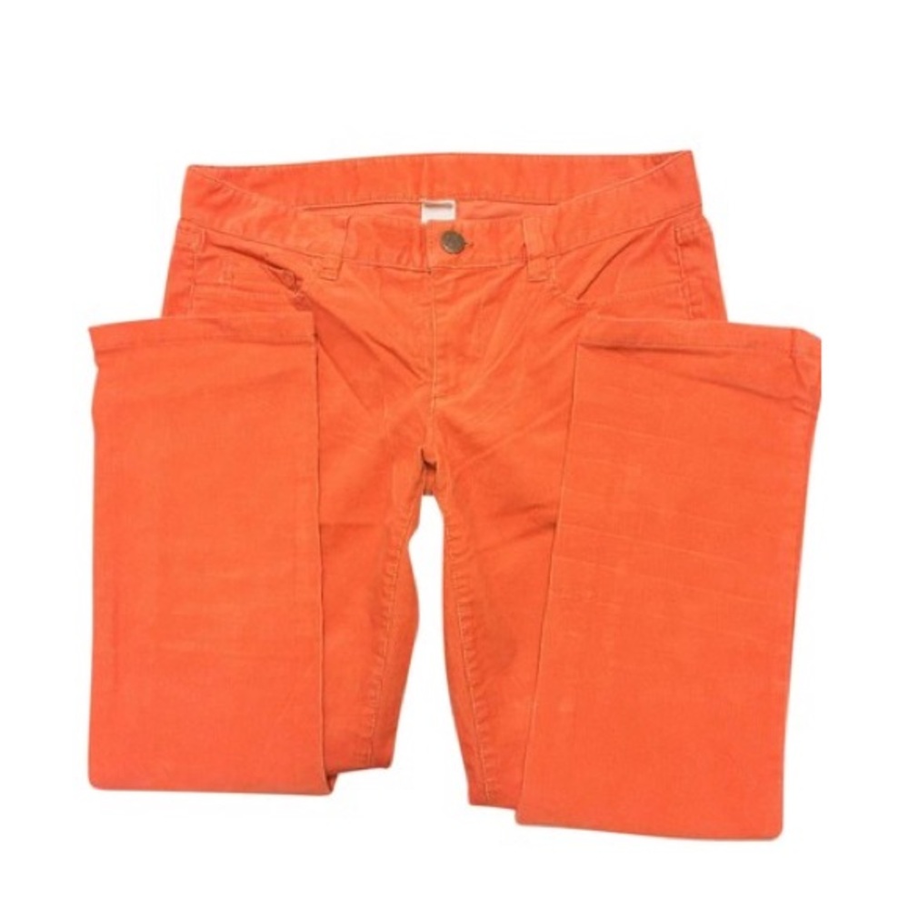 J. Crew Orange Straight Leg Pants